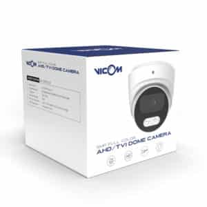 מצלמת כיפה AHD/TVI/CVI/CVBS תומכת עד 5 מגה פיקסל, לד לבן